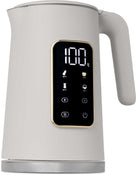 Berlinger Haus Waterkoker Digitaal Mat Crème - Temperatuurinstelling - 1.7 Liter - 2200W
