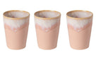 Costa Nova Bekers Grespresso Soft Pink 375 ml - 3 stuks