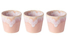 Costa Nova Espresso Kopjes Grespresso Soft Pink 80 ml - 3 stuks