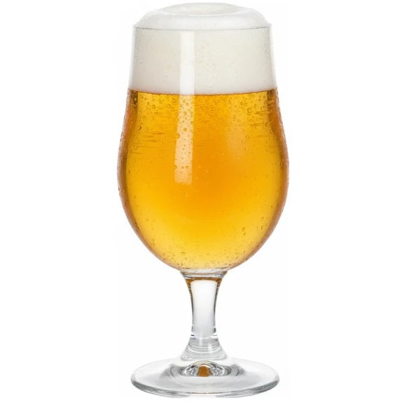 Bierglazen op voet