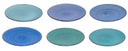 Cookinglife Dinerborden Delice Blauw ø 26.5 cm - 6 stuks