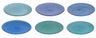 Cookinglife Dinerborden Delice Blauw ø 26.5 cm - 6 stuks