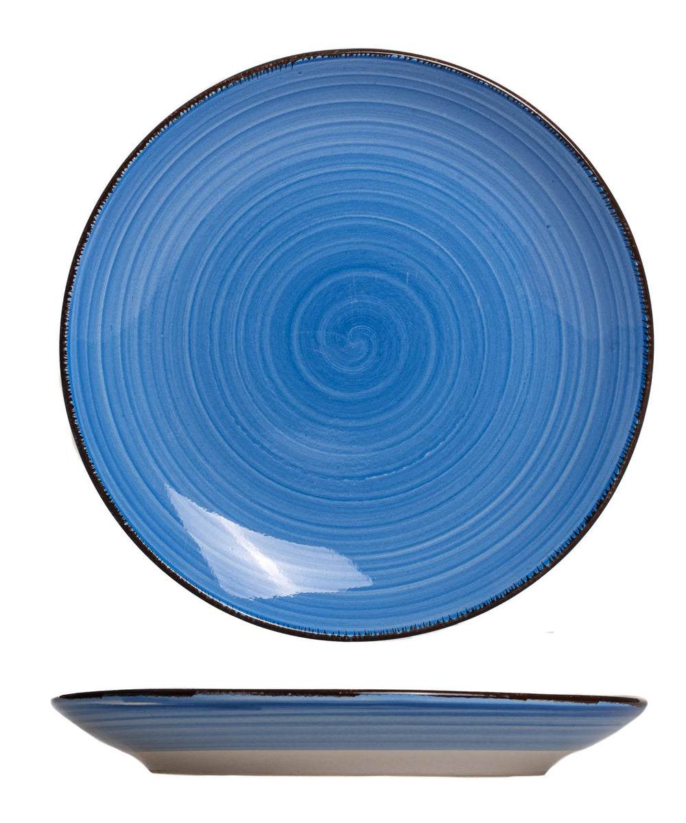 Cookinglife Ontbijtborden / Dessertborden Delice Blauw ø 19 cm - 6 stuks
