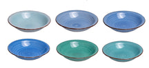Cookinglife Diepe borden / Pastaborden Delice Blauw ø 21 cm - 6 stuks