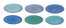 Cookinglife Ontbijtborden / Dessertborden Delice Blauw ø 19 cm - 6 stuks
