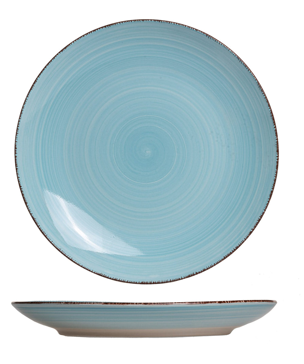 Cookinglife Dinerborden Delice Blauw ø 26.5 cm - 6 stuks