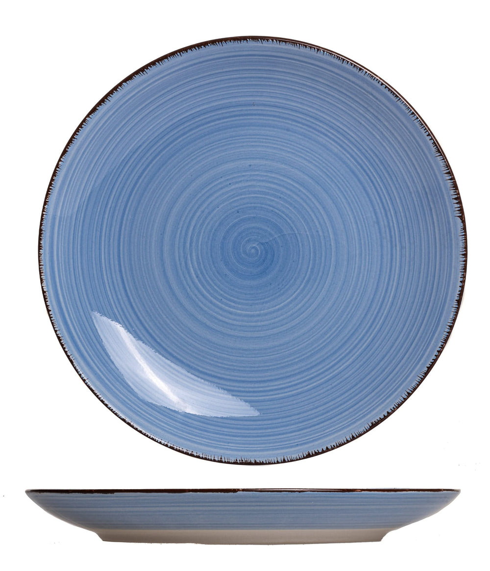 Cookinglife Dinerborden Delice Blauw ø 26.5 cm - 6 stuks
