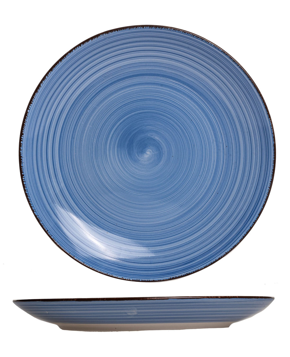Cookinglife Dinerborden Delice Blauw ø 26.5 cm - 6 stuks