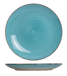 Cookinglife Dinerborden Delice Blauw ø 26.5 cm - 6 stuks
