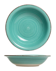 Cookinglife Diepe borden / Pastaborden Delice Groen ø 21 cm - 6 stuks