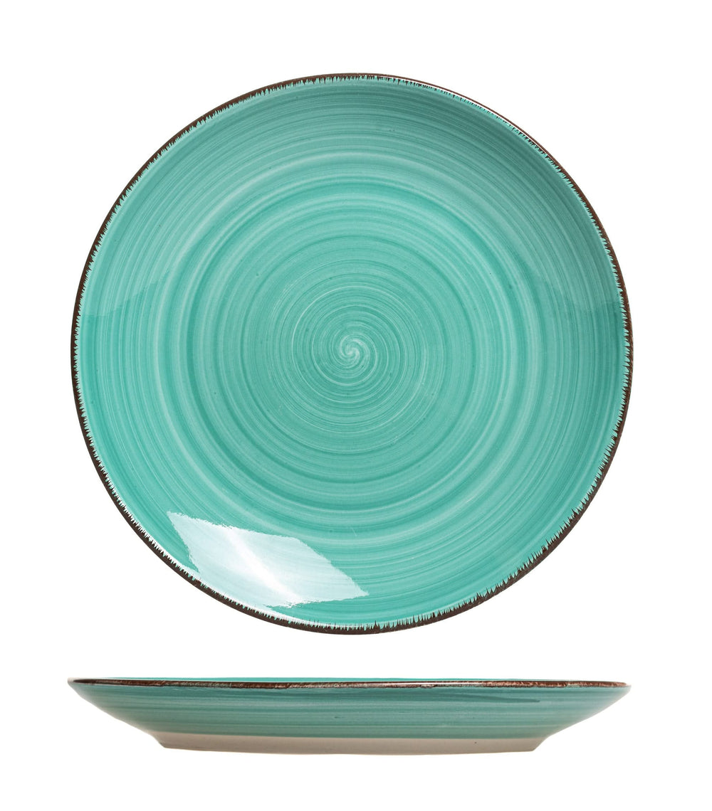 Cookinglife Ontbijtborden / Dessertborden Delice Groen ø 19 cm - 6 stuks