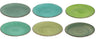 Cookinglife Dinerborden Delice Groen ø 26.5 cm - 6 stuks