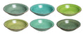 Cookinglife Diepe borden / Pastaborden Delice Groen ø 21 cm - 6 stuks
