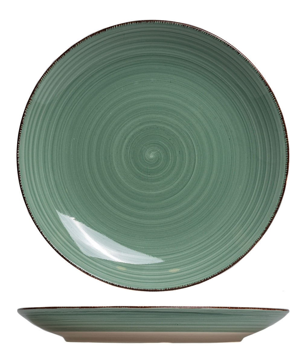 Cookinglife Dinerborden Delice Groen ø 26.5 cm - 6 stuks