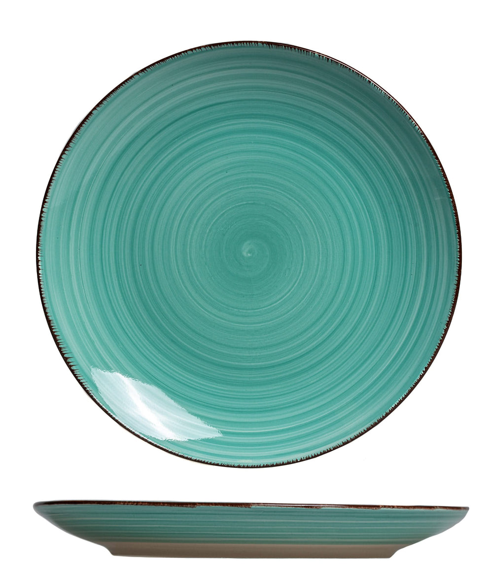 Cookinglife Dinerborden Delice Groen ø 26.5 cm - 6 stuks