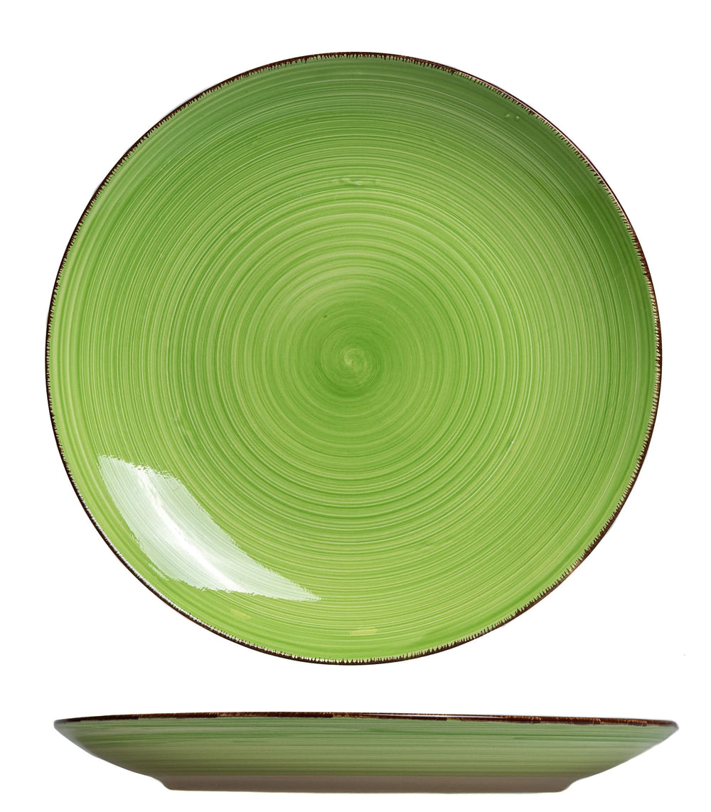 Cookinglife Dinerborden Delice Groen ø 26.5 cm - 6 stuks