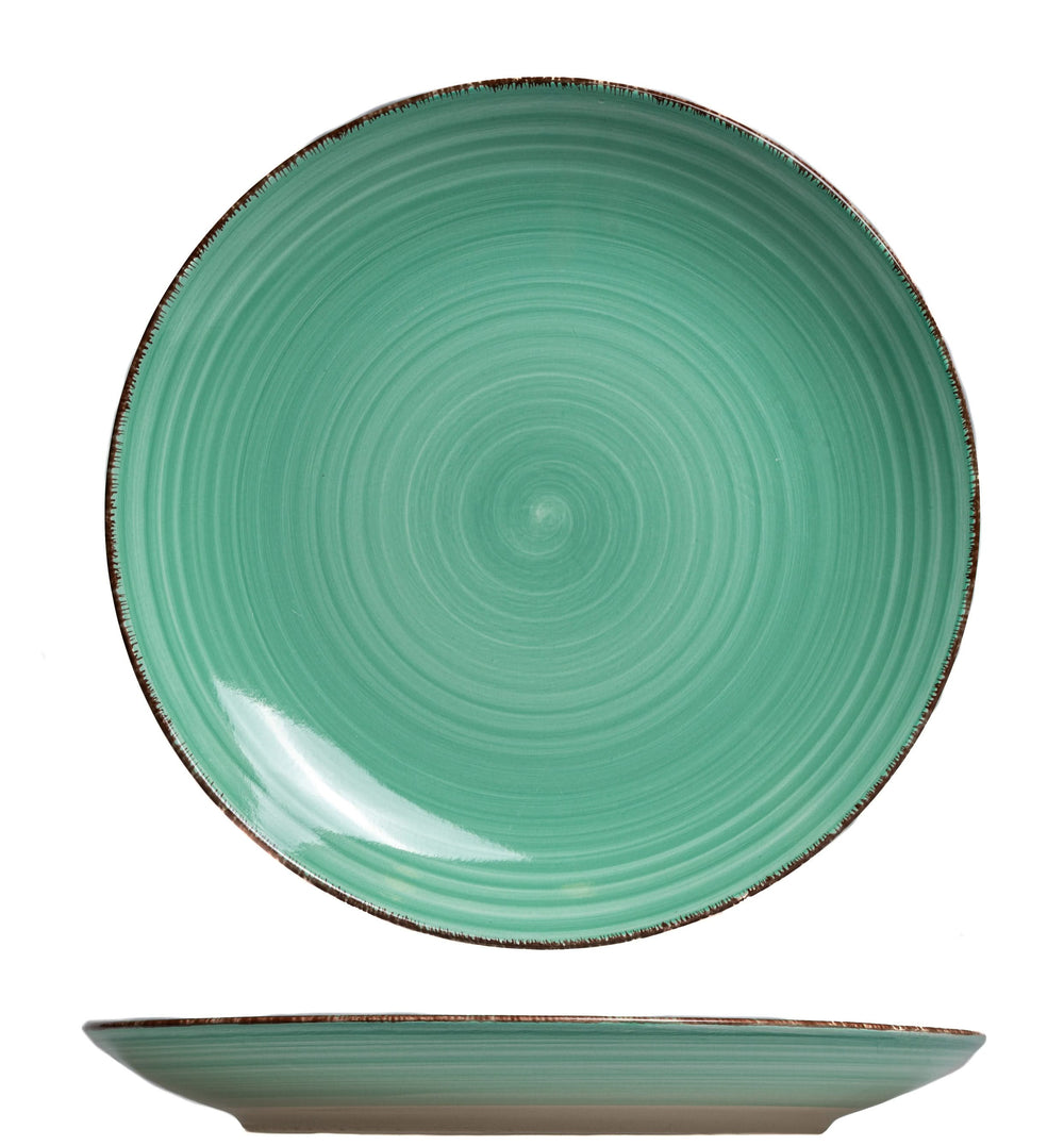 Cookinglife Dinerborden Delice Groen ø 26.5 cm - 6 stuks