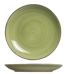 Cookinglife Dinerborden Delice Groen ø 26.5 cm - 6 stuks
