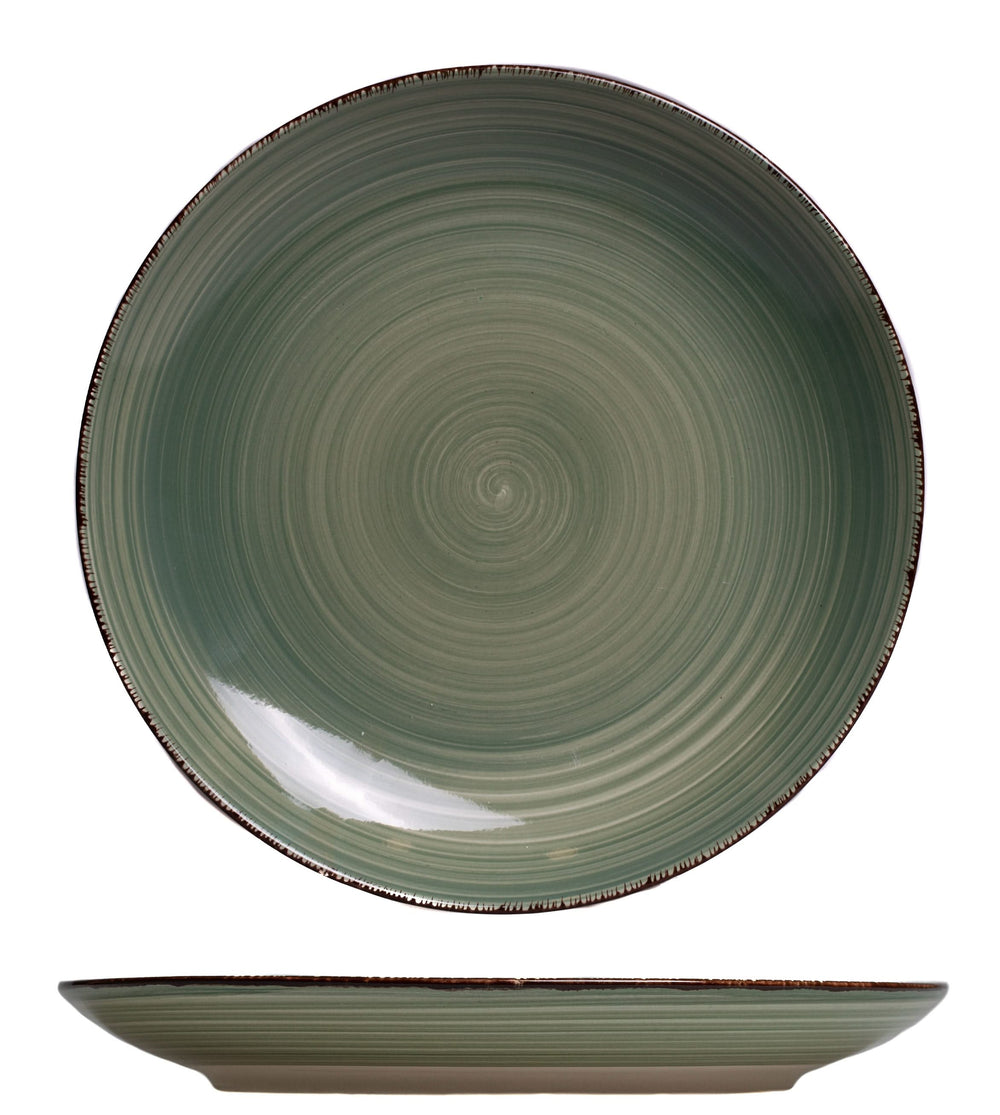 Cookinglife Dinerborden Delice Groen ø 26.5 cm - 6 stuks