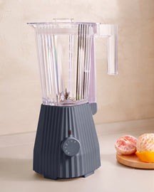 Alessi Blender Plissé Grijs - 1.5 liter - 700 W - Michele de Lucchi - MDL09 G