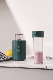 Alessi Smoothie Blender Plissé Groen - 380 W - Michele De Lucchi - MDL17 GR