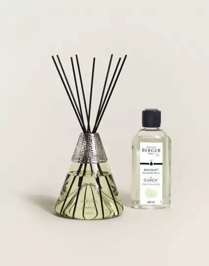 Maison Berger Geurstokjes Philippe Starck - Peau D'Ailleurs - Groen 125 ml