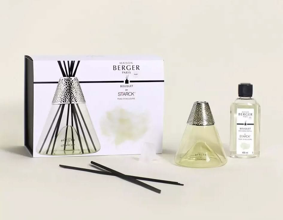 Maison Berger Geurstokjes Philippe Starck - Peau D'Ailleurs - Groen 125 ml