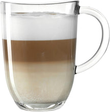 Leonardo Latte Macchiato Glazen - Napoli 380 ml + 2 Lepels - Hittebestendig