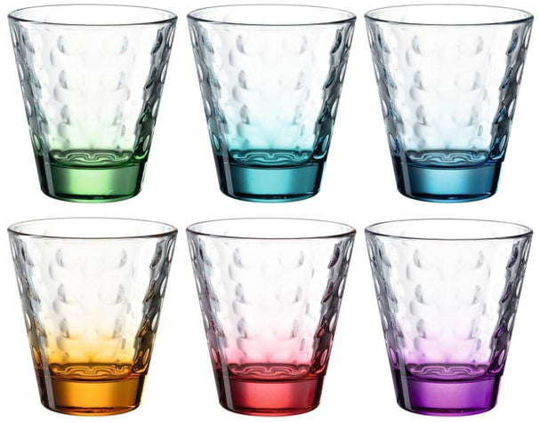 Leonardo Waterglazen Optic - 215 ml - 6 stuks