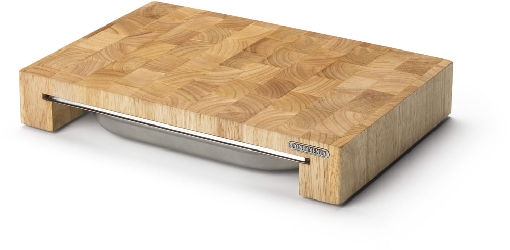 Continenta Snijplank met RVS Lade - Hout - 39 x 27 cm
