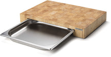 Continenta Snijplank met RVS Lade - Hout - 48 x 33 cm