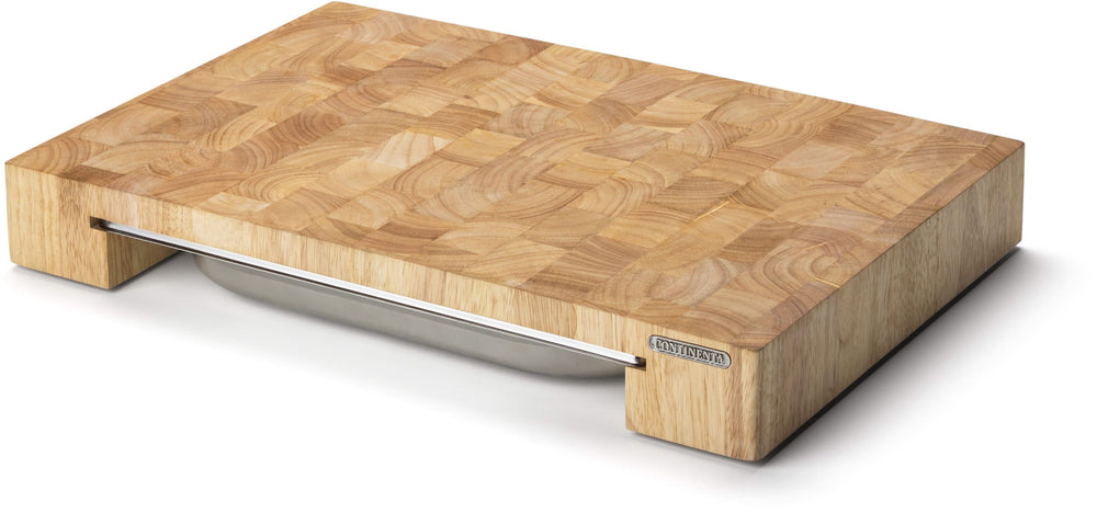 Continenta Snijplank met RVS Lade - Hout - 48 x 33 cm