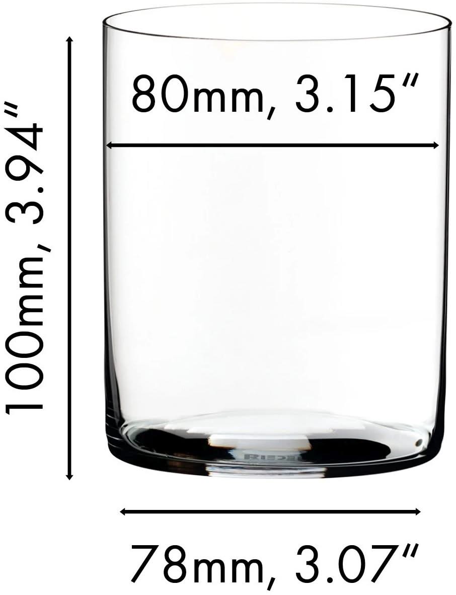 Riedel Whiskey Glazen O Wine - 430 ml - 2 stuks