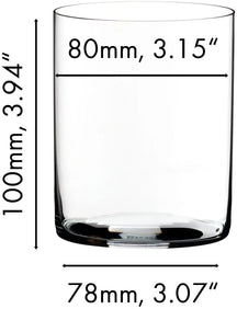 Riedel Whiskey Glazen O Wine - 430 ml - 2 stuks