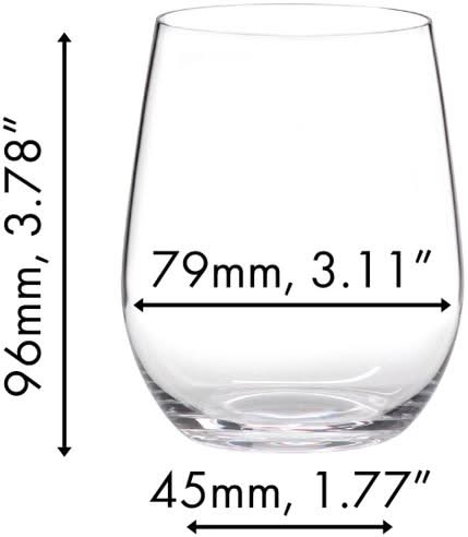 Riedel Witte Wijnglazen O Wine - Viognier / Chardonnay - 320 ml - Pay 6 Get 8
