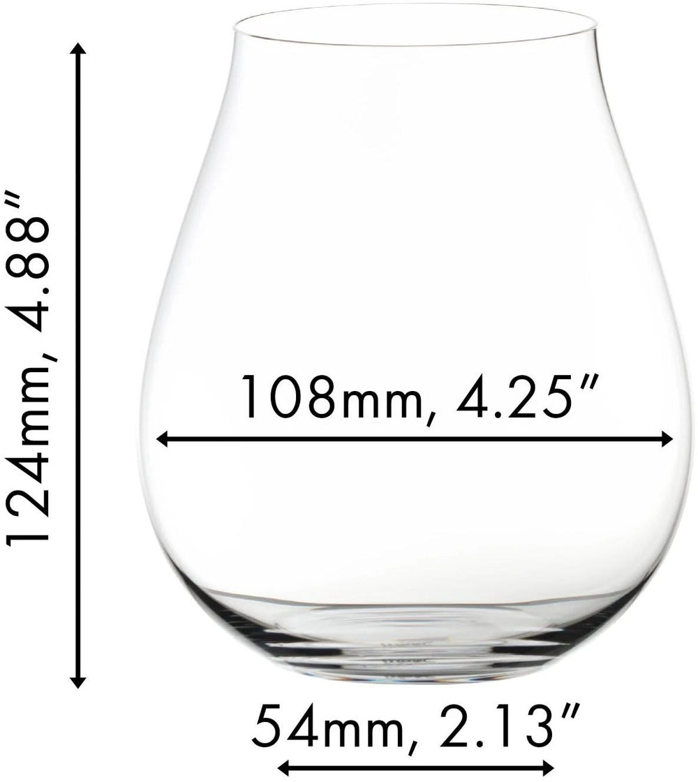 Riedel Rode Wijnglazen O Wine - New World Pinot Noir - 762 ml -  2 stuks