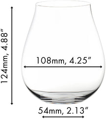 Riedel Rode Wijnglazen O Wine - New World Pinot Noir - 762 ml -  2 stuks
