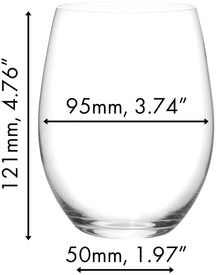 Riedel Rode Wijnglazen O Wine - Cabernet / Merlot - 600 ml - 2 stuks