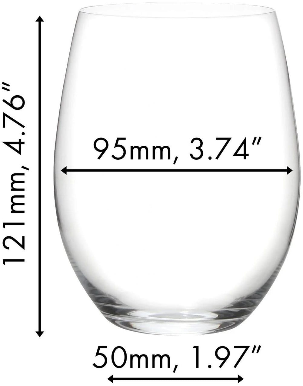 Riedel Rode Wijnglazen O Wine - Cabernet / Merlot - 600 ml - Pay 3 Get 4