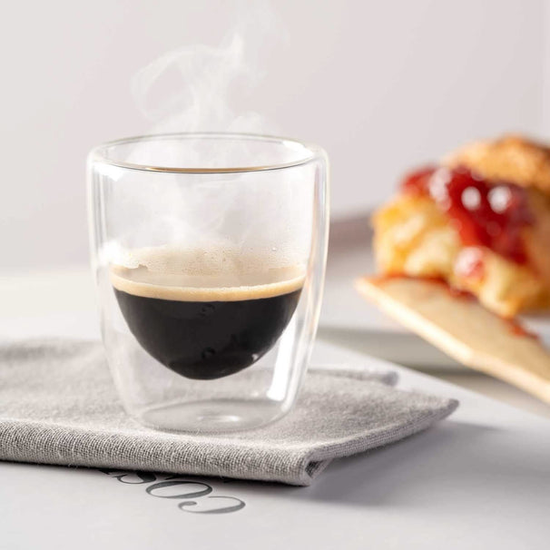 Leonardo Dubbelwandige Espresso Glazen Duo 100 ml - 2 Stuks