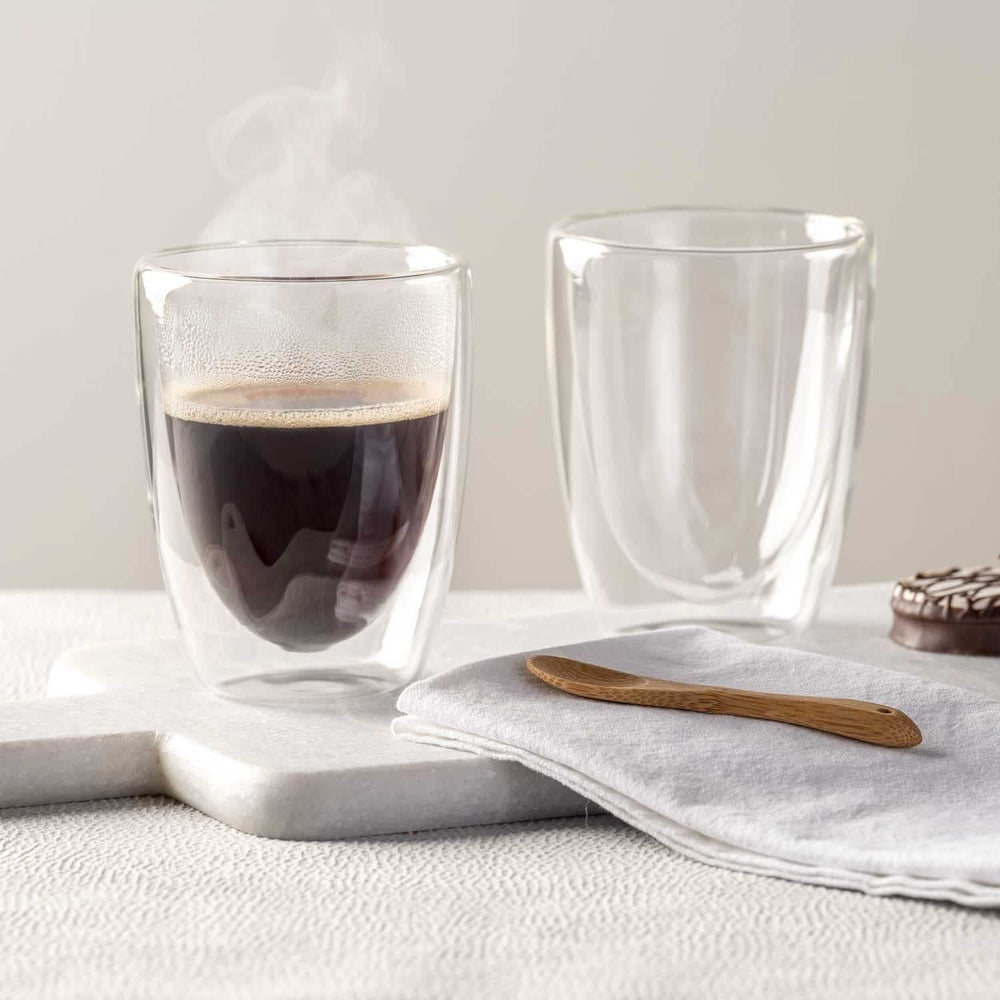 Leonardo Dubbelwandige Koffieglazen Duo 300 ml - 2 Stuks