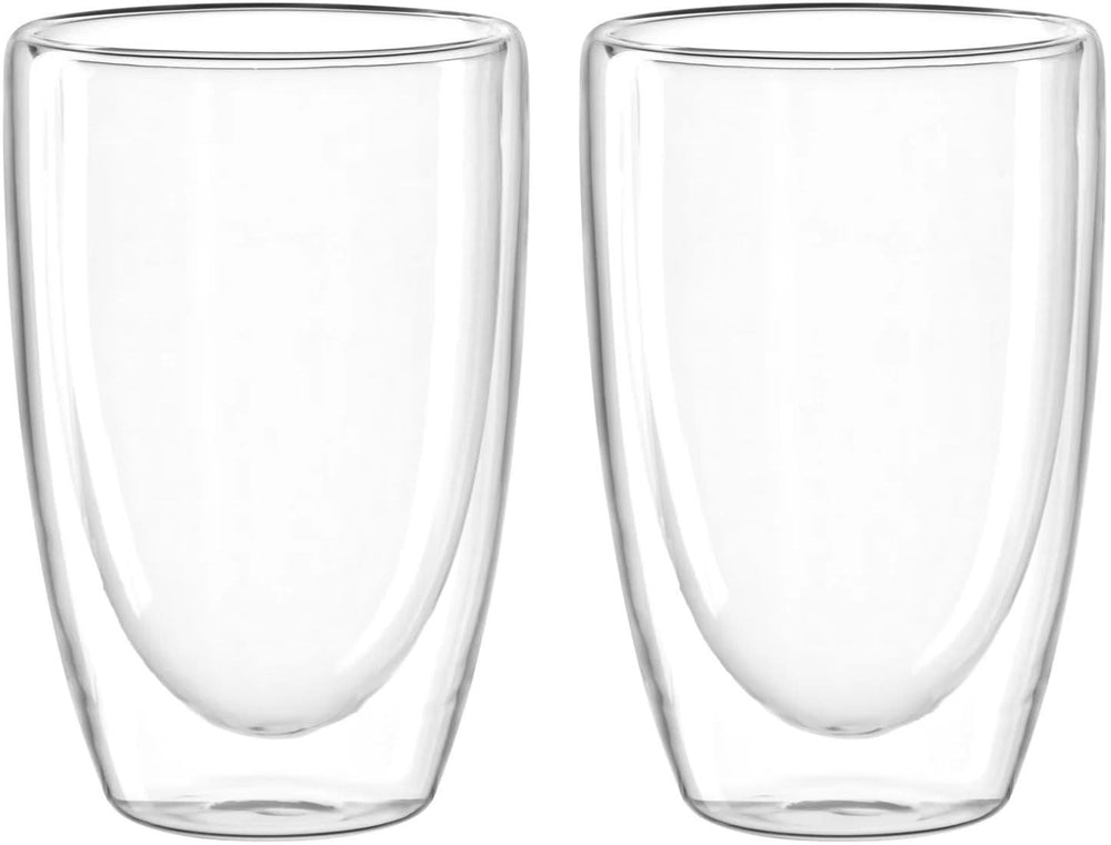 Leonardo Dubbelwandige Latte Macchiato Glazen Duo 400 ml - 2 stuks