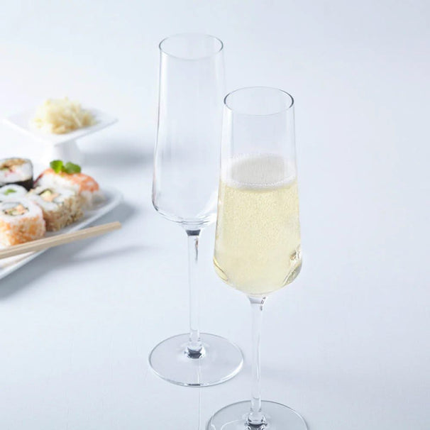 Leonardo Champagneglazen - Flutes - Puccini - 280 ml - 6 stuks