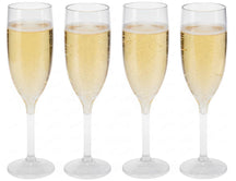 Cookinglife Champagneglazen Kunststof - CampVibe - Outdoor - Onbreekbaar - 165 ml - 4 Stuks
