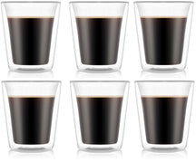 Bodum Dubbelwandige koffie- / theeglazen Canteen - gepatenteerd ventiel - 200 ml - 6 stuks
