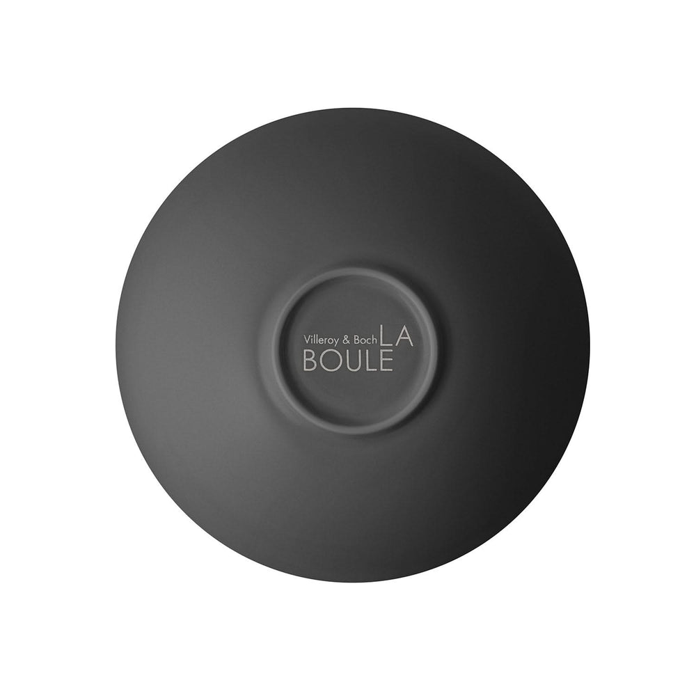 Villeroy & Boch Serviesset La Boule - Zwart 7-delig / 2 personen - 2x kom, 2x schaal, 2x universeel bord, 1x serveerschaal