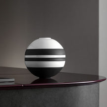 Villeroy & Boch Serviesset La Boule - Zwart / Wit 7-delig / 2 personen - 2x kom, 2x schaal, 2x universeel bord, 1x serveerschaal