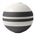 Villeroy & Boch Serviesset La Boule - Zwart / Wit 7-delig / 2 personen - 2x kom, 2x schaal, 2x universeel bord, 1x serveerschaal
