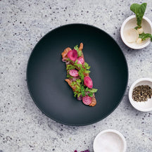 Villeroy & Boch Serveerschaal Manufacture Rock - Zwart - ø 23.5 cm