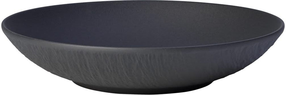 Villeroy & Boch Serveerschaal Manufacture Rock - Zwart - ø 23.5 cm